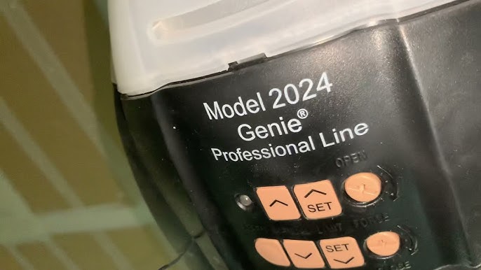Genie Garage Door Opener Model 2024 Troubleshooting