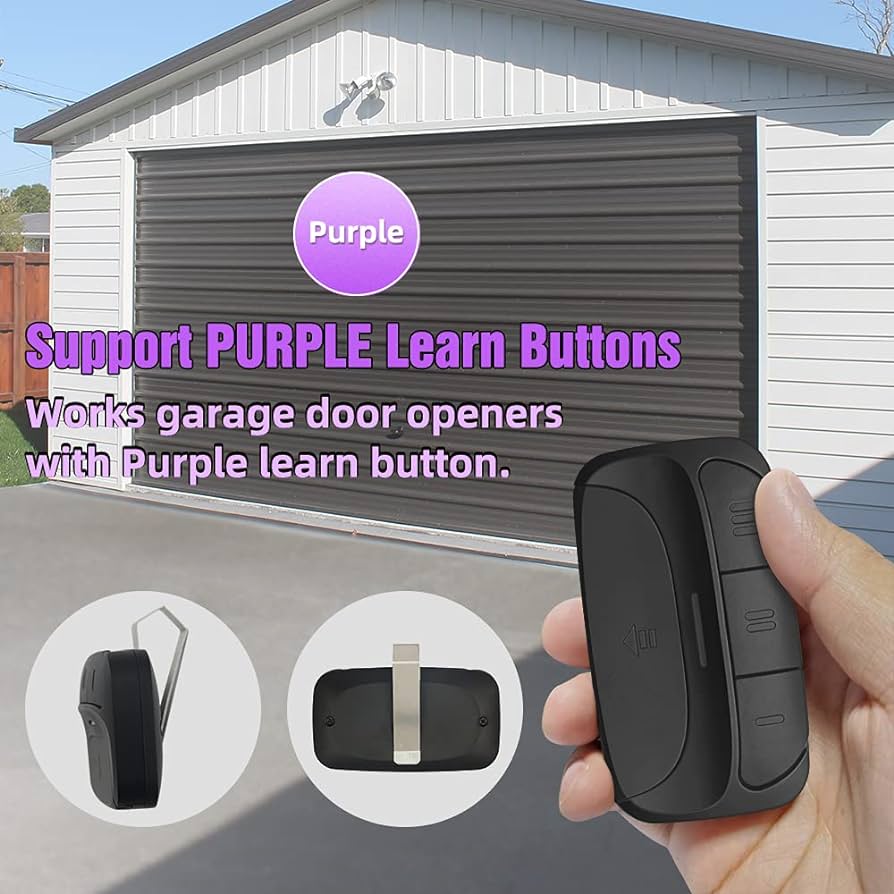 Genie Garage Door Opener Purple Light Stays On