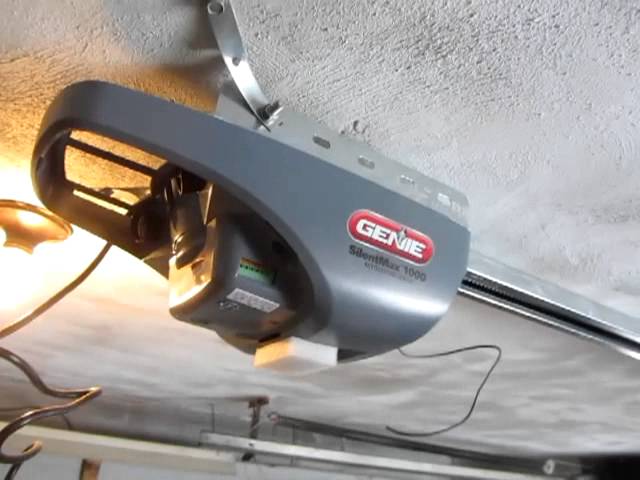 Genie Garage Door Opener Silentmax 1000 Troubleshooting