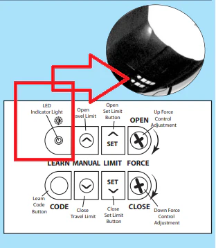 Genie Garage Door Opener Status Light Blinking Green