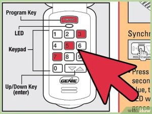 Genie Garage Door Opener Keypad Not Working