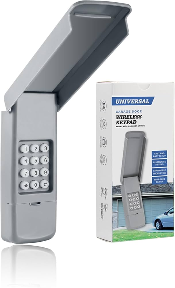 Genie Garage Door Opener With Liftmaster Keypad