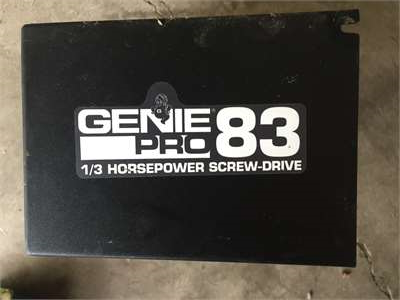 Genie Pro 83 Garage Door Opener Manual