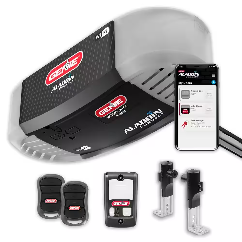 Genie 3/4 Hp Garage Door Opener