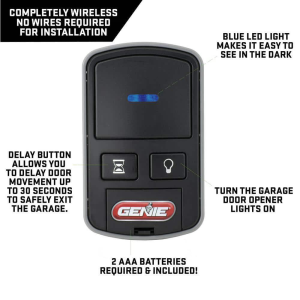 Genie Garage Door Opener Flashing Blue Light