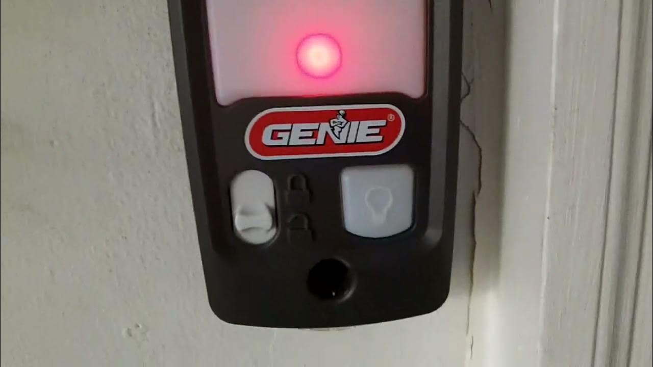 Why Your Genie Garage Door Opener Wall Control Is Not Working and How