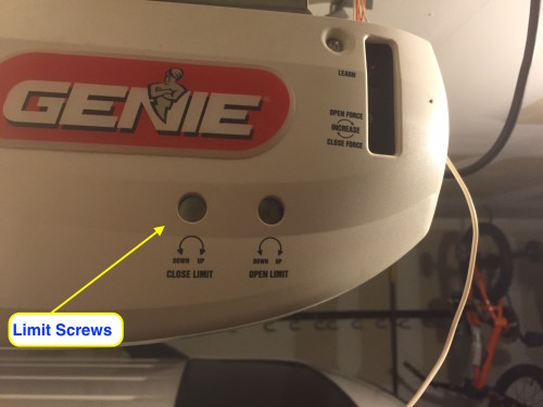 Setting Limits On Genie Garage Door Opener