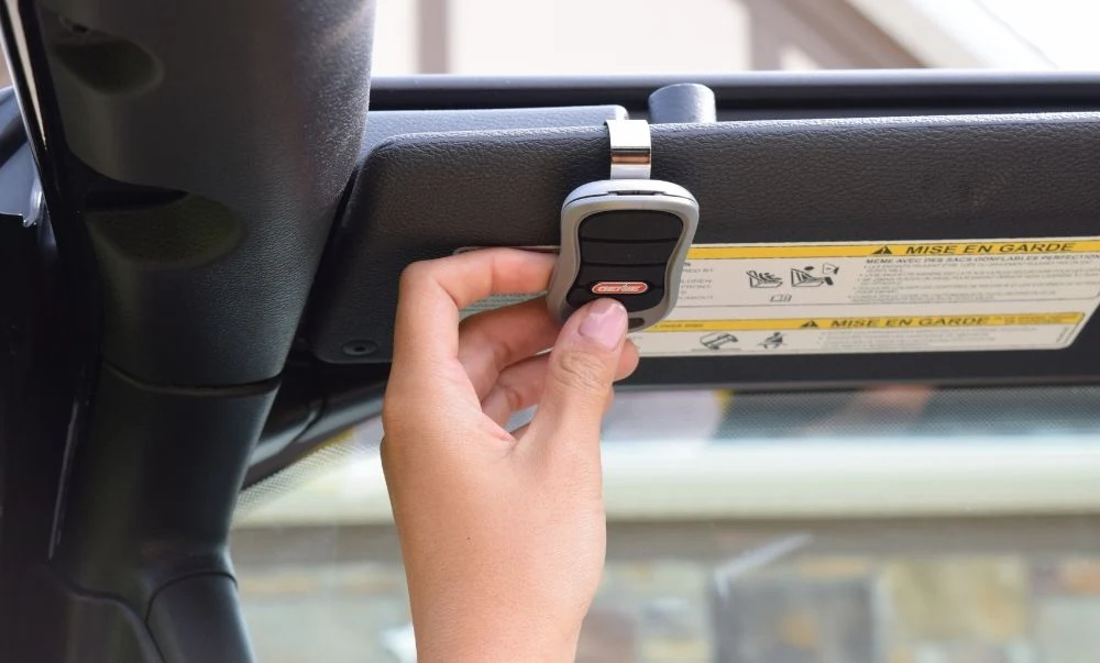 How To Connect Genie Garage Door Opener To Car