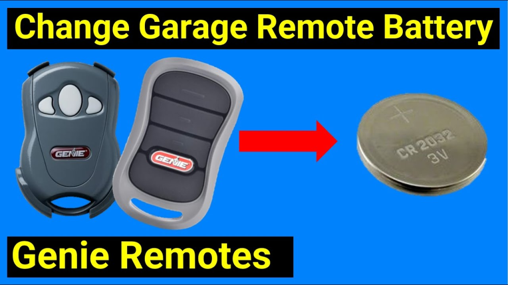 Changing The Battery In The Genie Garage Door Opener Keypad