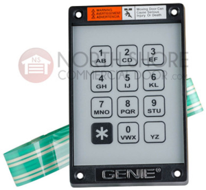 Genie 35674R Garage Door Opener Universal Wired Keypad Kep 1