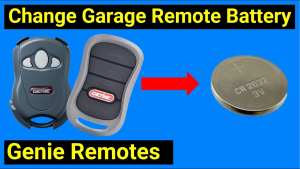 How To Open Genie Garage Door Opener To Replace Battery