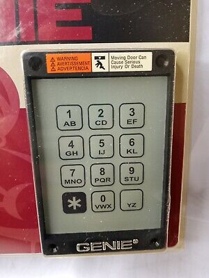 Genie Garage Door Opener Replacement Keypad And Ribbon For Kep-1