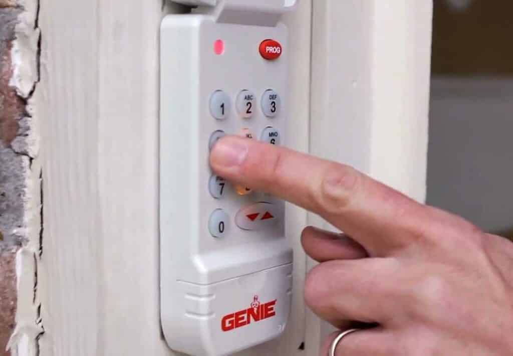 Genie Garage Door Opener Model 15500 How To Change Codes