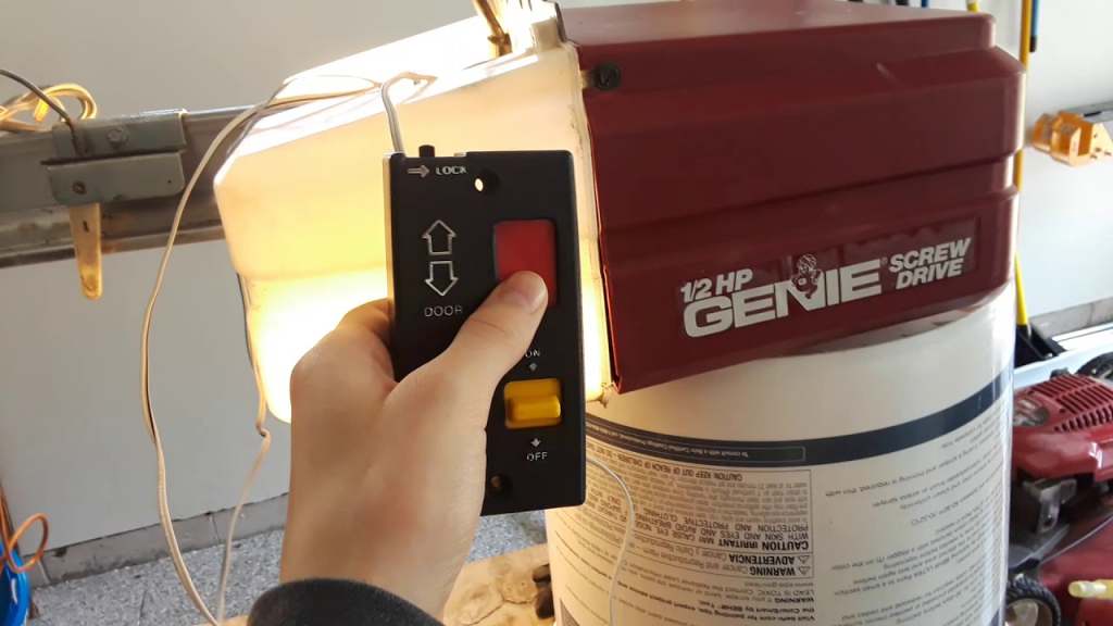 Genie Screw Drive Garage Door Opener Sensor Blinks 4 Times