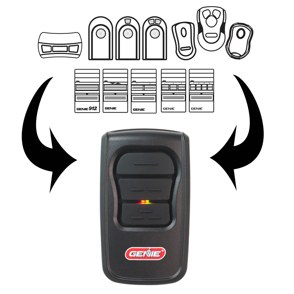 Universal Remote For Genie Garage Door Opener Using Dip Switches