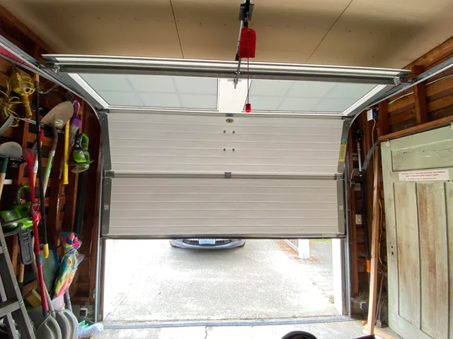 Genie Garage Door Only Opens A Foot Then Stops