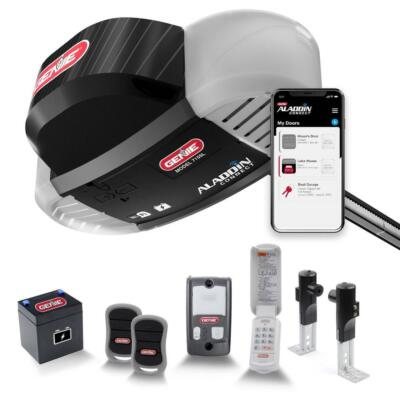 Genie 1.25-Hp Belt Drive Garage Door Opener Battery Back-Up