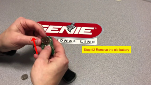 Genie Garage Door Opener Remote Model Gict390 Battery Replacement