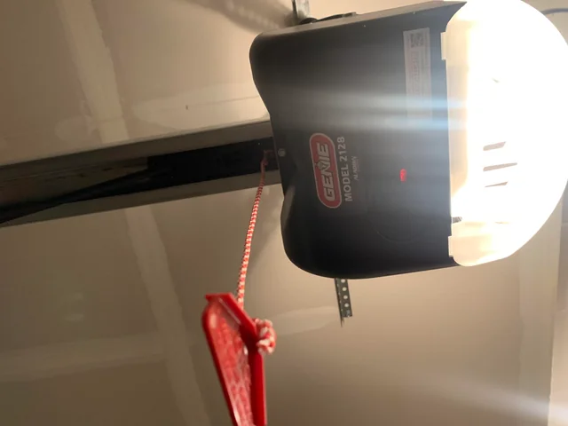 Genie Garage Door Opener Model 2028 Flashing Red Light