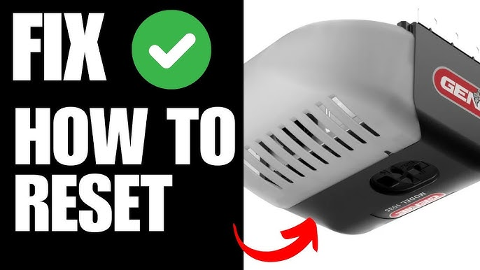 How To Reset Code For Genie Garage Door Opener