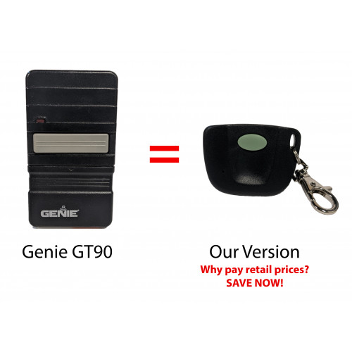 Genie Blue Max Gpt90-1 1-Channel Garage Door Opener Transmitter