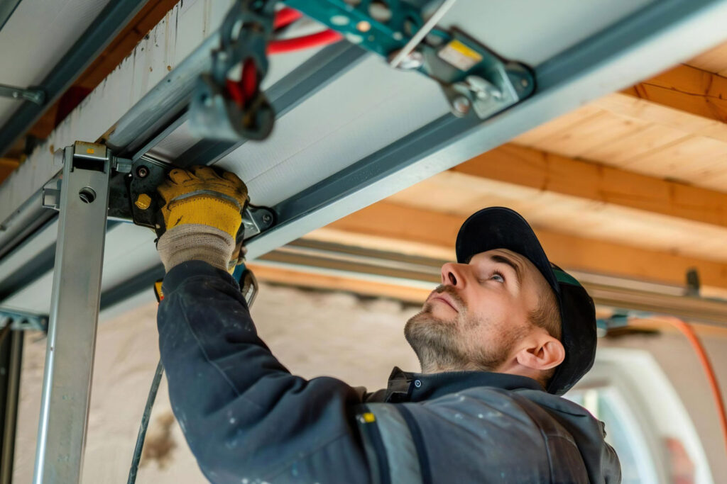 Genie Excelerator Garage Door Opener Stops Partially When Opening