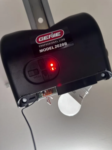 Genie Garage Door Opener Red Light Flashing Power Outage