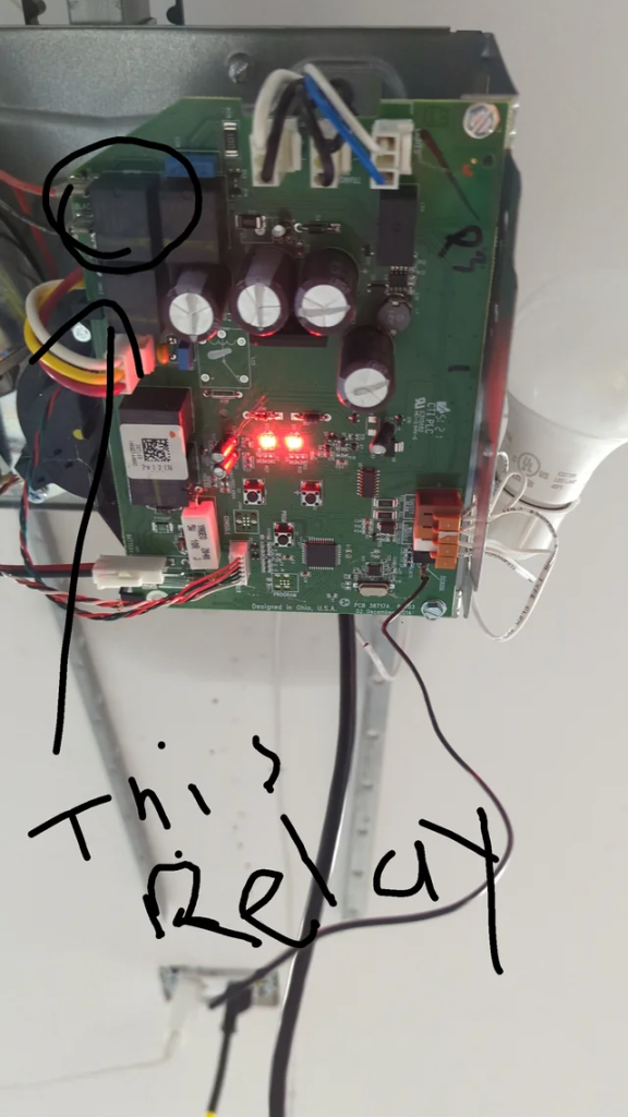 Genie Garage Door Opener Squeaking Flash And Stopped Working