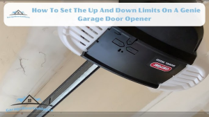 Genie Pro Max Garage Door Opener Down Stroke Adjustment