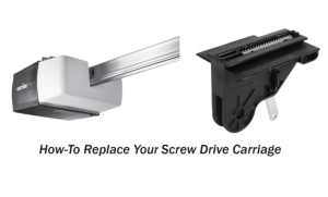 Genie Pro Screw Drive Garage Door Opener Control Problems
