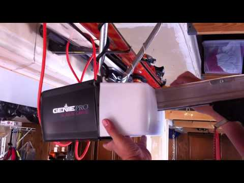 Genie Pro Screw Drive Garage Door Opener Learn Button