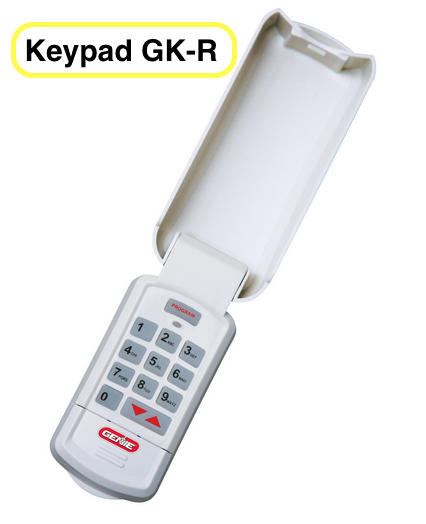Genie Wireless Rolling Code Garage Door Opener Keypad Manual