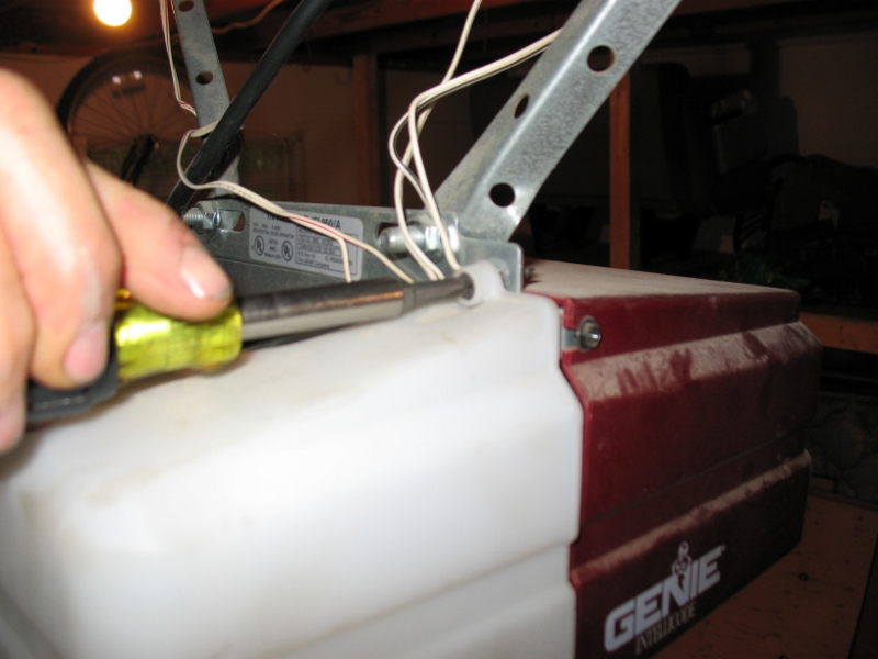 How To Remove Cover From Genie Garage Door Opener