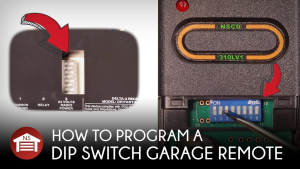 My Genie Garage Door Opener Dip Switches Wont Sync