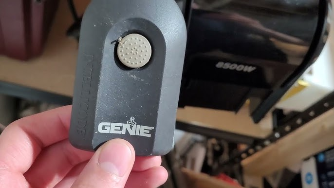 Programing Remote Garage Door Opener Genie Pro Screw Drive