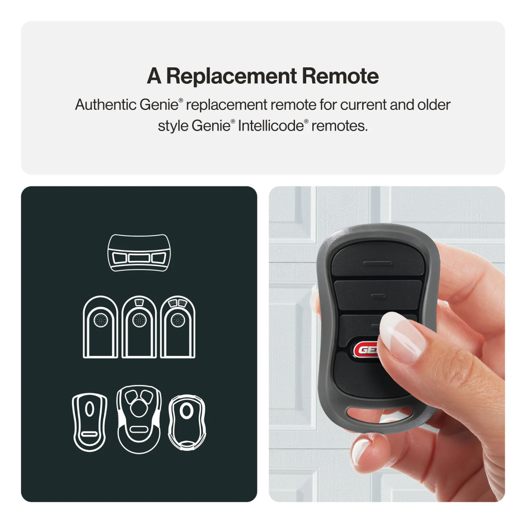 Remote For Genie Garage Door Opener White Learn Button