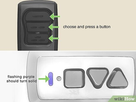 Flashing Purple Light On Genie Garage Door Opener
