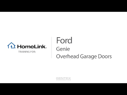 2017 Ford Edge Garage Door Opener And Genie