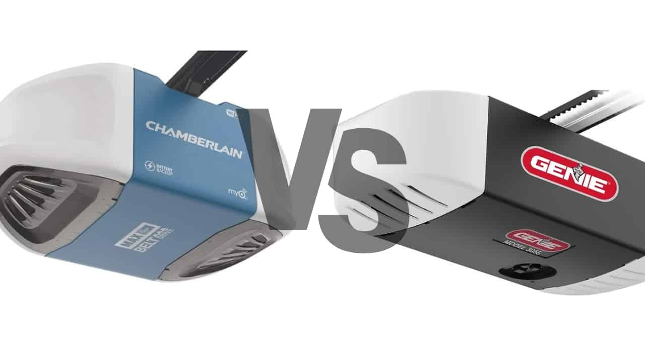 Genie Vs Chamberlain Door Openers