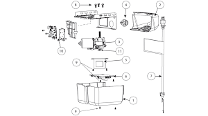 Genie 1035Sv Garage Door Opener Head Assembly Drawing