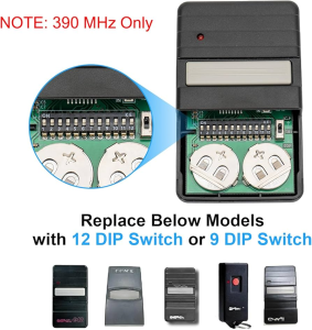 Genie 12 Dip Switch Garage Door Opener Receiver