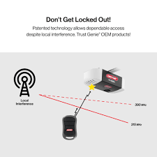 Genie 3-Button Garage Door Opener Remote User Manual