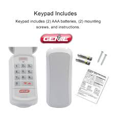 Genie Garage Door Opener Can'T Program Outside Switch