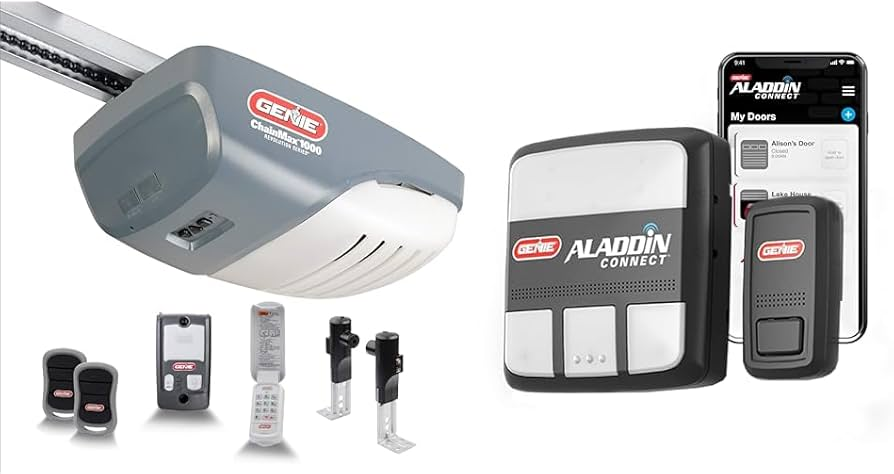 Genie Chainmax 1000 Garage Door Opener Smartphone Control