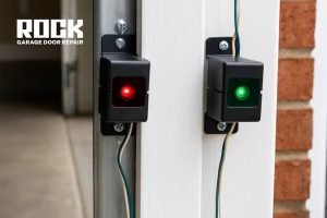 Genie Garage Door Opener Sensor Solid Red Light
