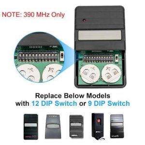 Genie Garage Door Opener Remote Dip Switch
