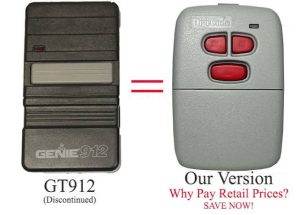 Older Genie Garage Door Opener Remote Dip Switches