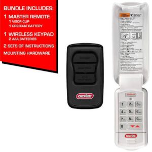 Genie Garage Door Opener Remote Pin Pad